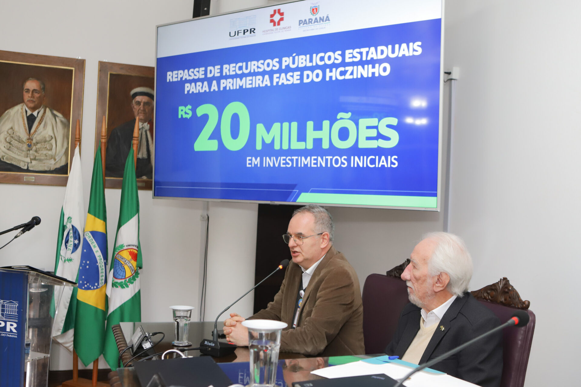 Governo do Paraná investe R$ 20 milhões para auxiliar na construção do HCzinho da UFPR