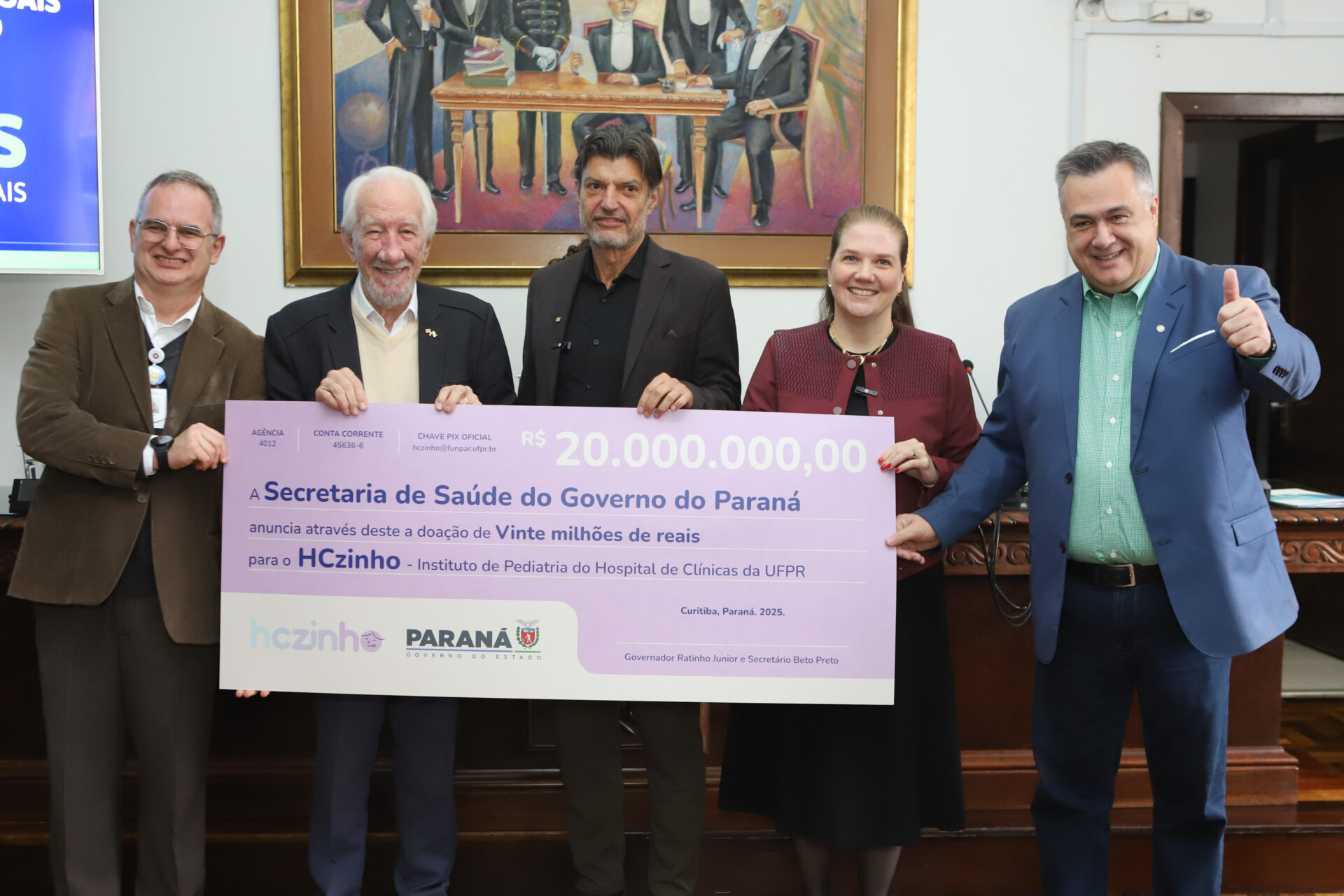 Governo do Paraná investe R$ 20 milhões para auxiliar na construção do HCzinho da UFPR