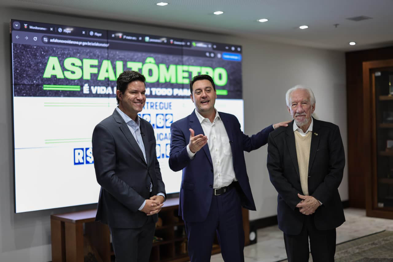 Governo lança Asfaltômetro para população acompanhar obras do Asfalto Novo, Vida Nova