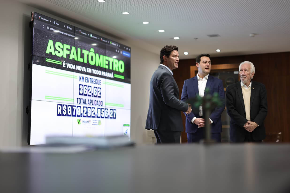 Governo lança Asfaltômetro para população acompanhar obras do Asfalto Novo, Vida Nova