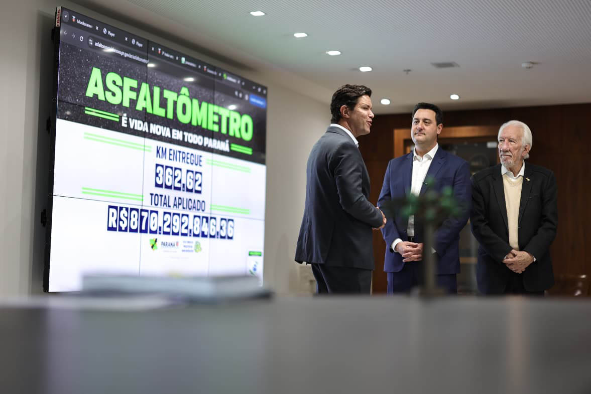 Governo lança Asfaltômetro para população acompanhar obras do Asfalto Novo, Vida Nova