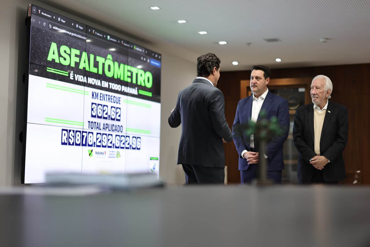 Governo lança Asfaltômetro para população acompanhar obras do Asfalto Novo, Vida Nova