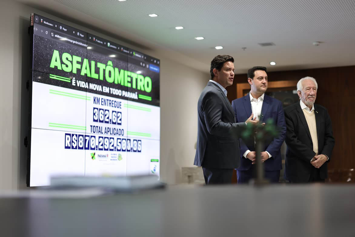 Governo lança Asfaltômetro para população acompanhar obras do Asfalto Novo, Vida Nova