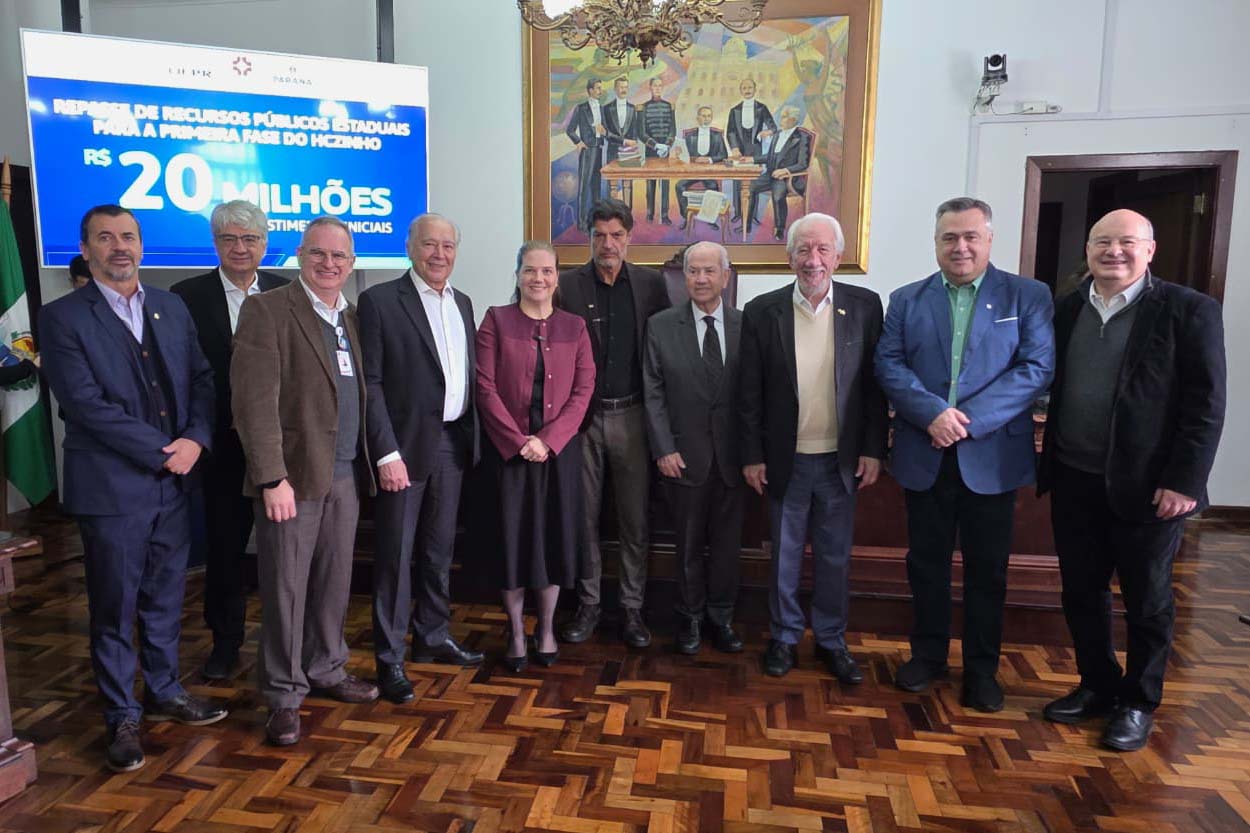 Governo do Paraná investe R$ 20 milhões para auxiliar na construção do HCzinho da UFPR