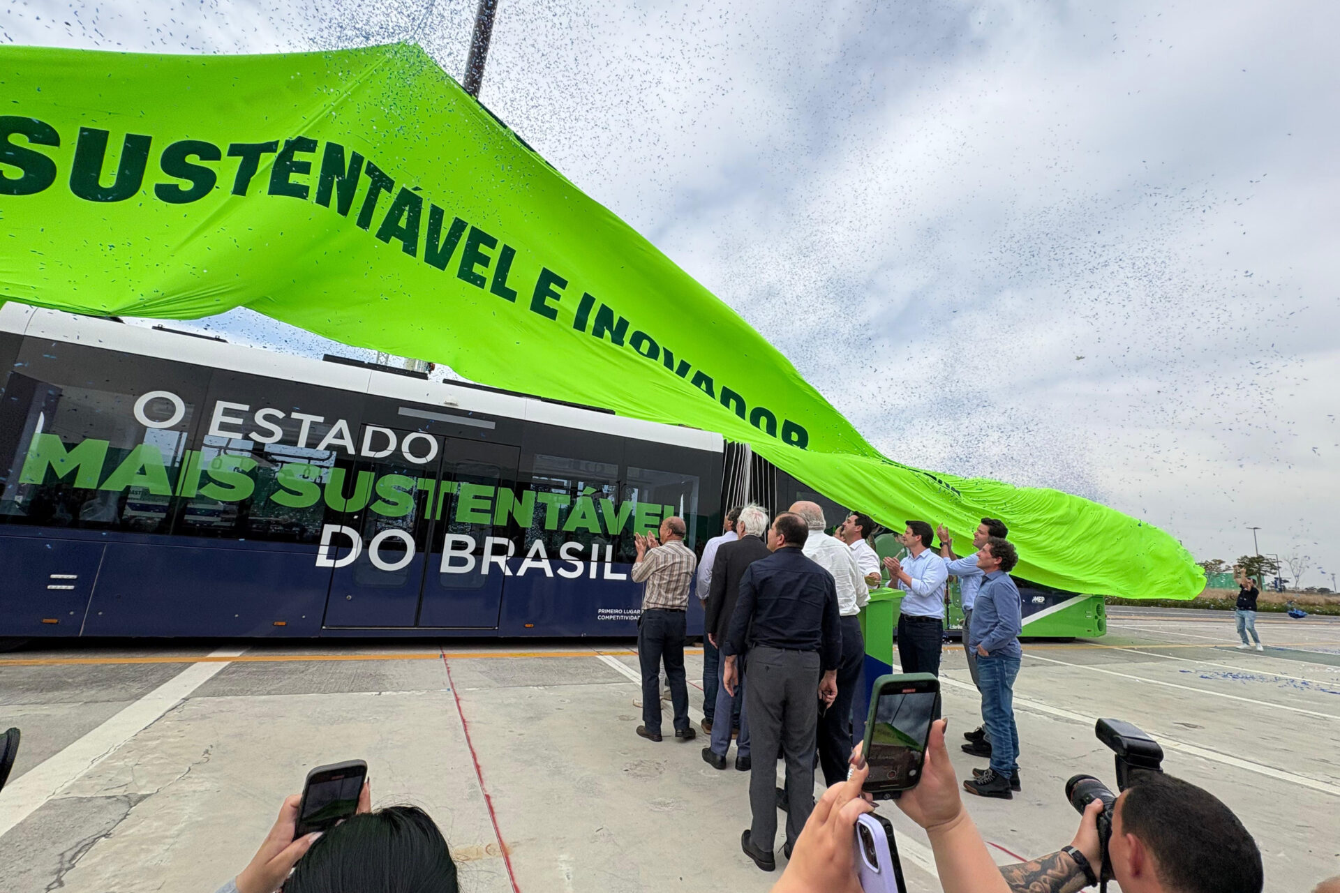 Paraná será o primeiro estado da América do Sul a adotar Bonde Urbano Digital no transporte coletivo