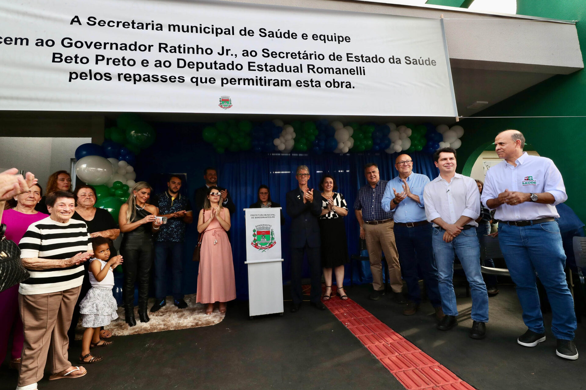 Estado inaugura duas novas Unidades Básicas de Saúde em Bandeirantes