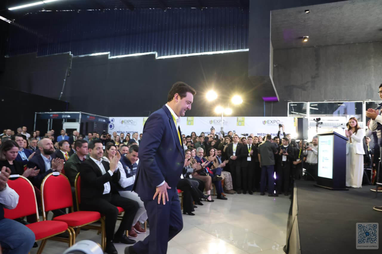 Na Expo Paraguai Brasil, Ratinho Junior reforça relação comercial com países vizinhos