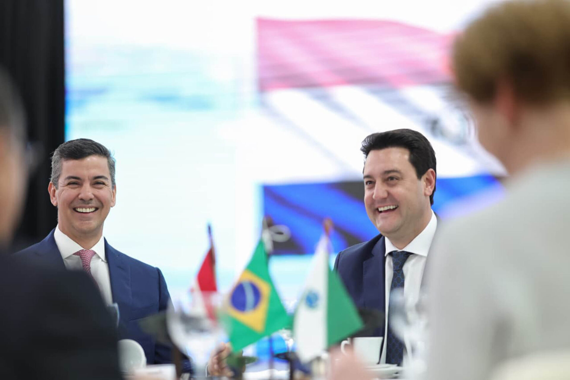 Ratinho Junior recebe Santiago Peña para debater novas oportunidades entre Paraná e Paraguai