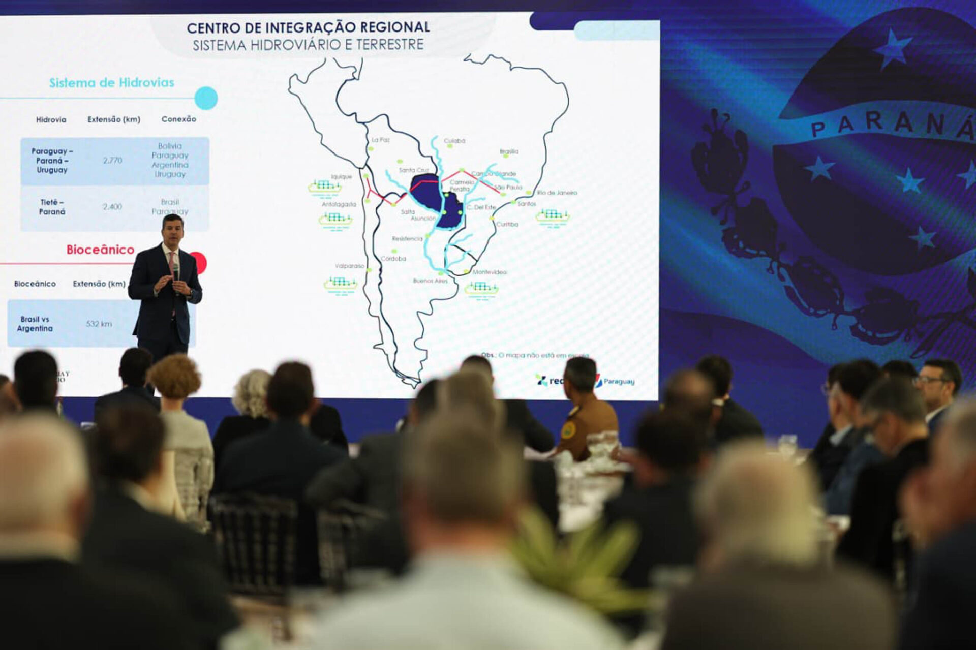 Ratinho Junior recebe Santiago Peña para debater novas oportunidades entre Paraná e Paraguai