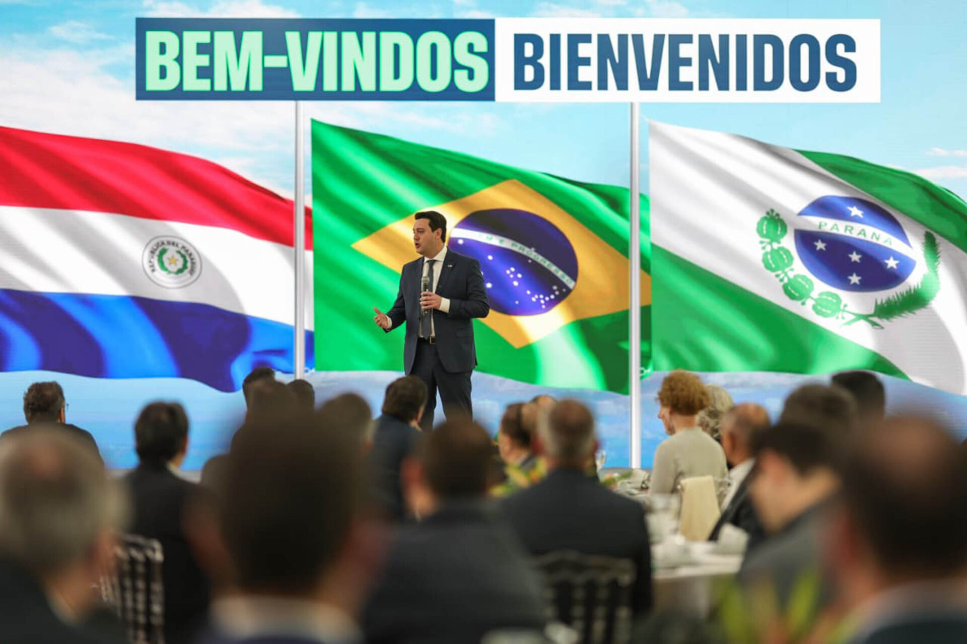 Ratinho Junior recebe Santiago Peña para debater novas oportunidades entre Paraná e Paraguai