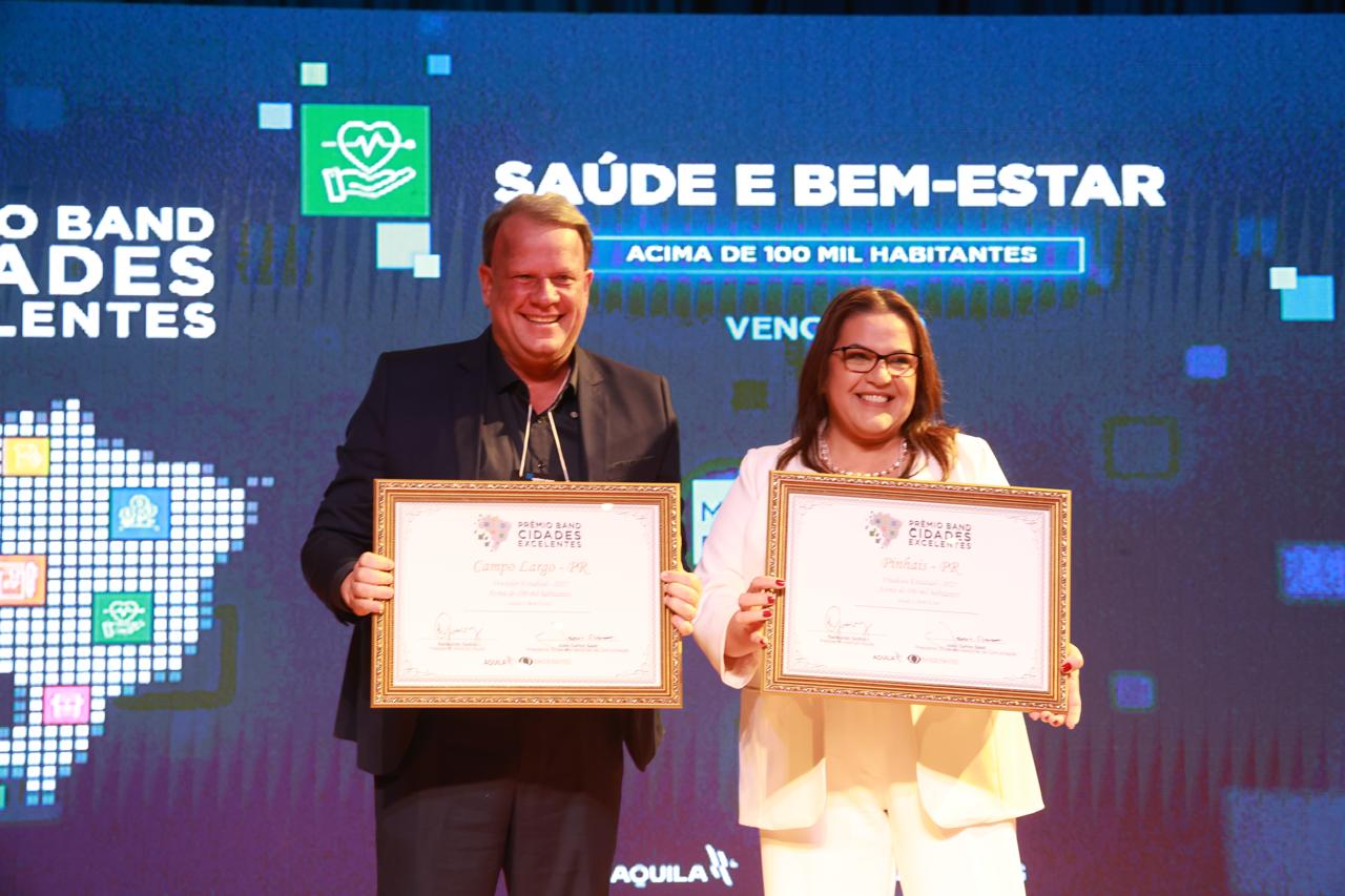 Prêmio Band Cidades Excelentes 2025 celebra boas práticas das gestões municipais