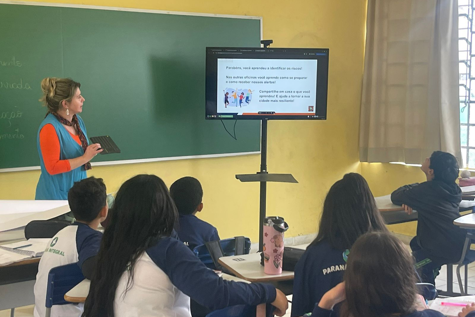Brigadas Escolares chega a todo o Paraná na Semana de Redução de Risco de Desastres
