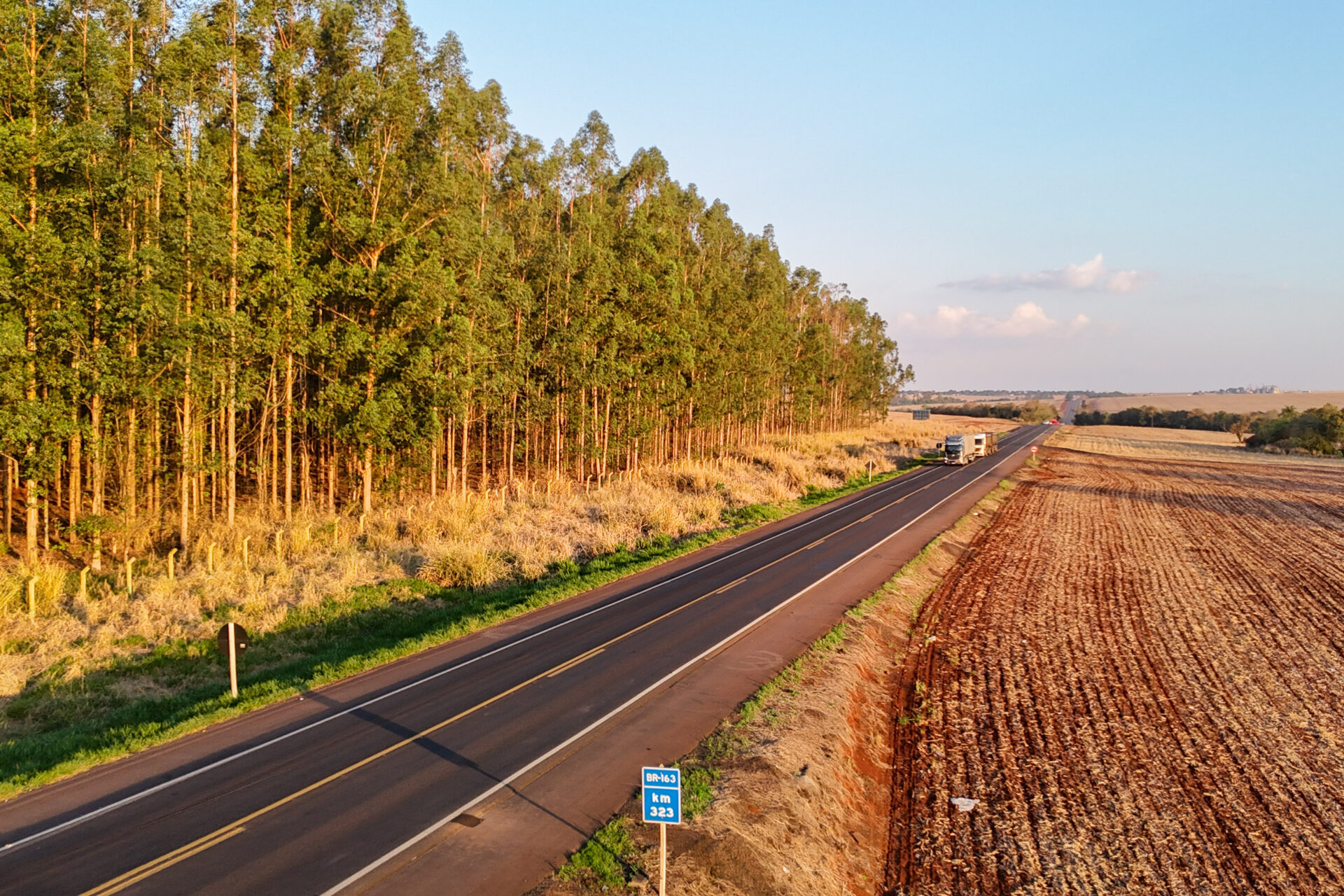 Lote 5 prevê duplicação da BR-163 entre Marechal Cândido Rondon e Guaíra