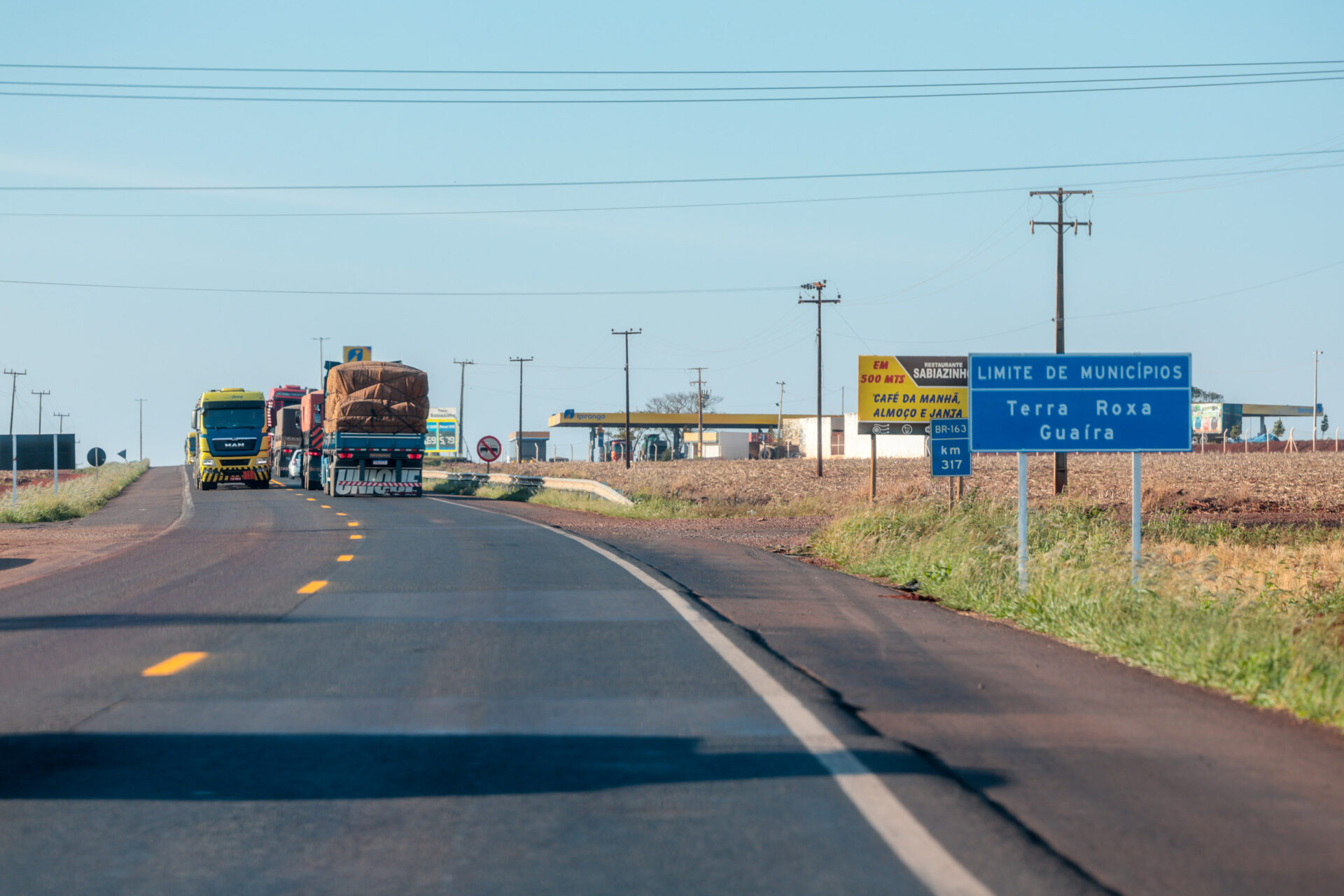 Lote 5 prevê duplicação da BR-163 entre Marechal Cândido Rondon e Guaíra