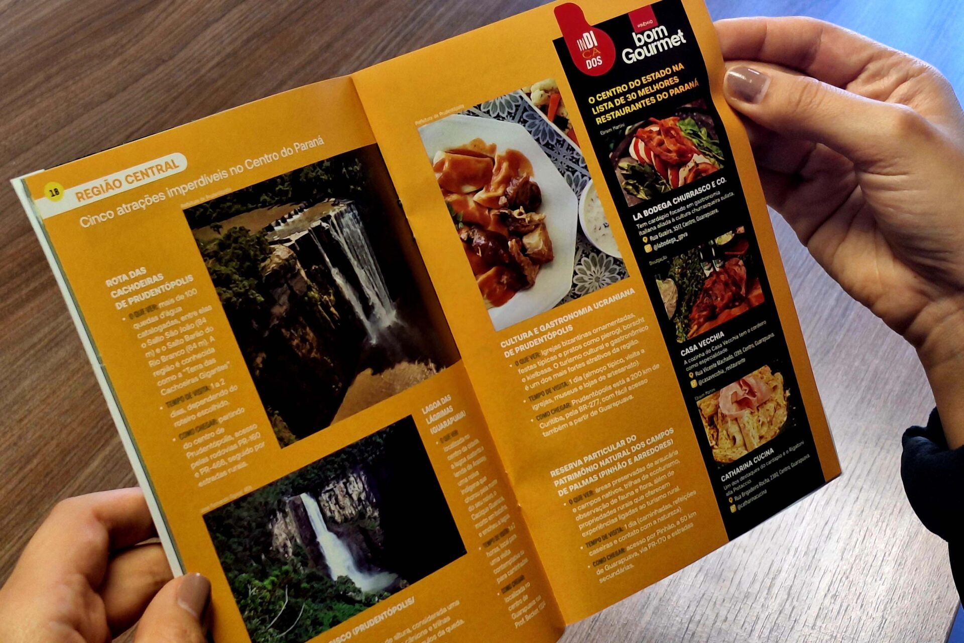 Guia destaca atrativos e os 30 restaurantes vencedores do Prêmio Bom Gourmet