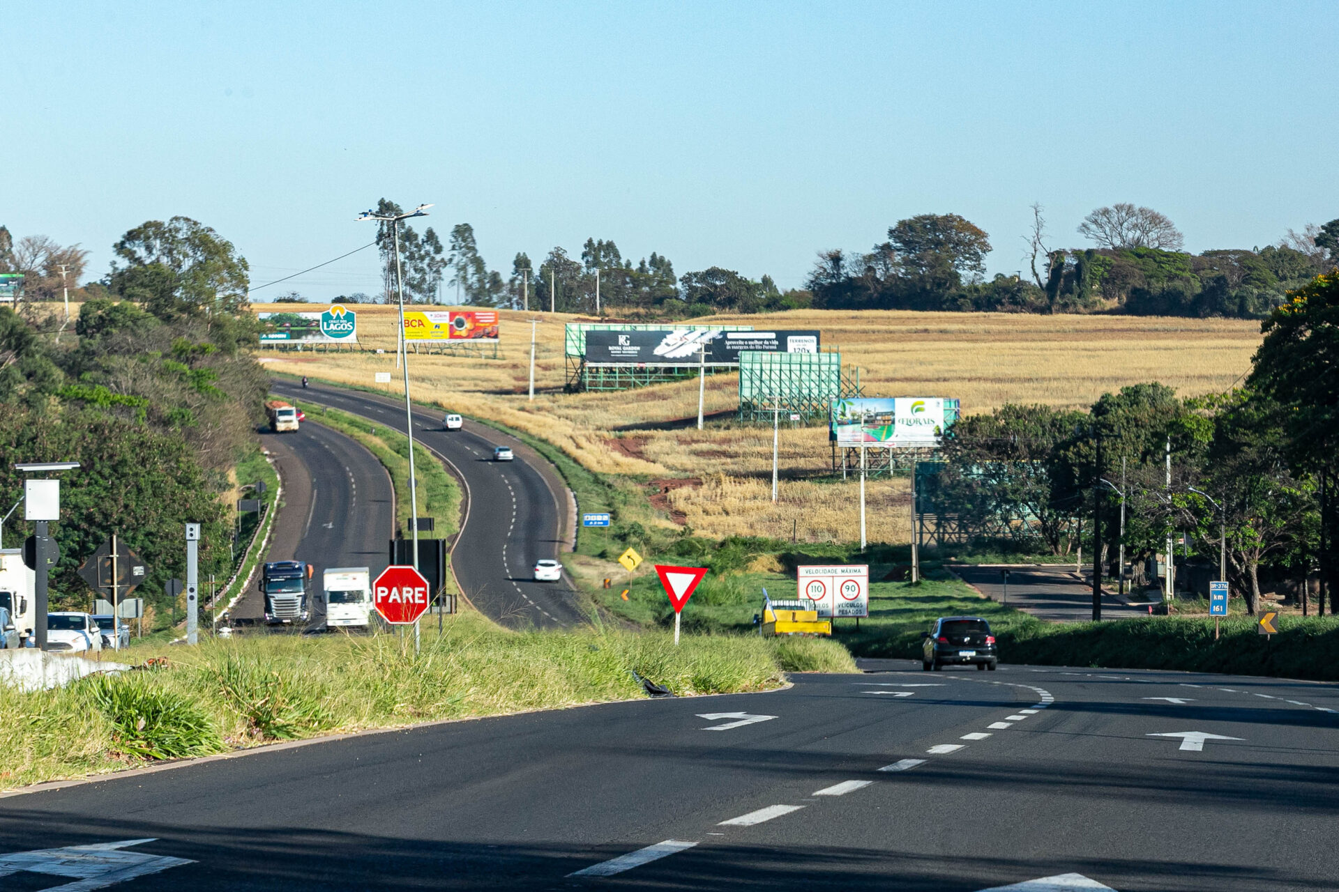 Lote 4 prevê a duplicação de 65 quilômetros da BR-376 entre Maringá e Nova Londrina