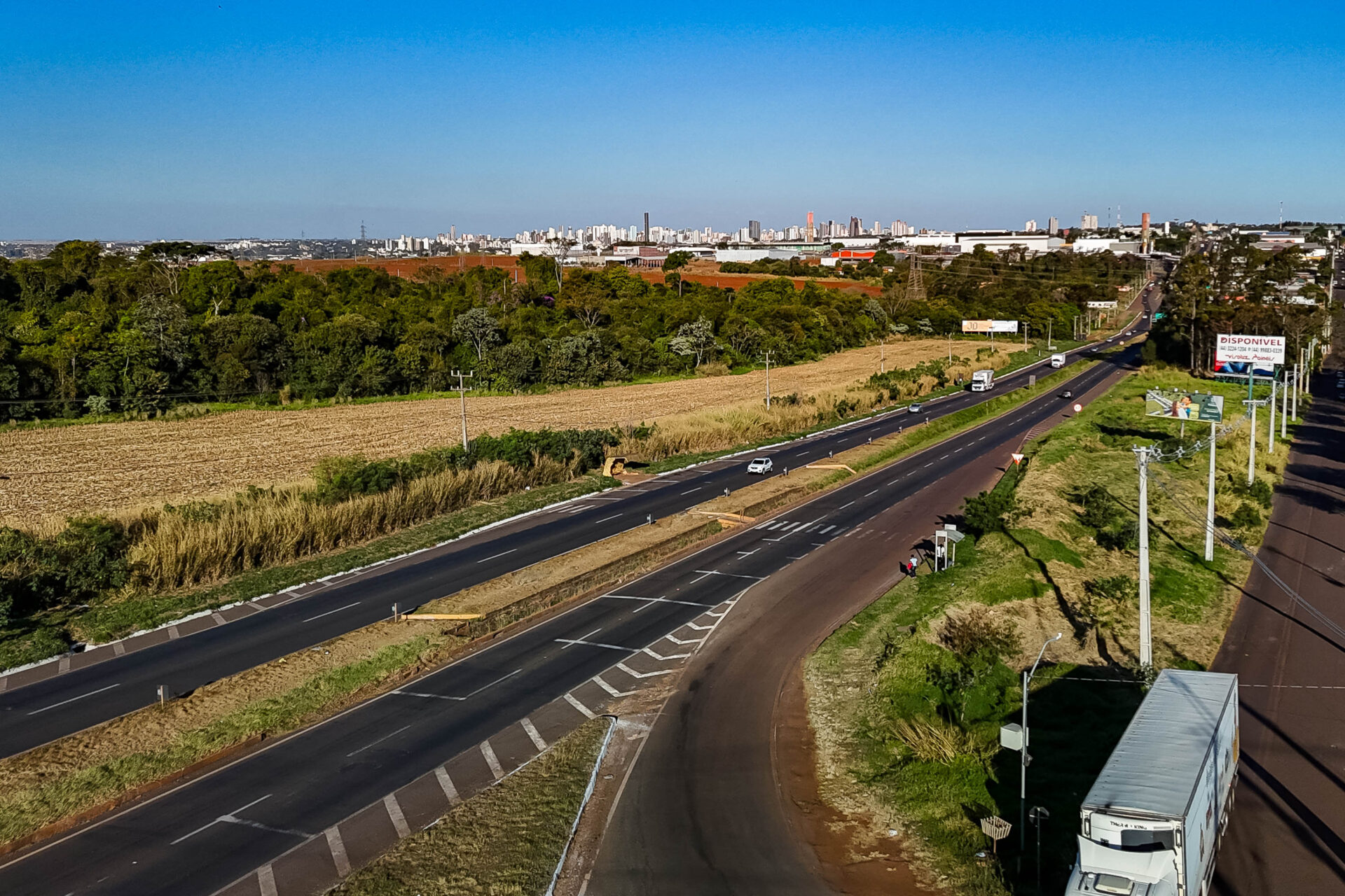 Lote 4 prevê a duplicação de 65 quilômetros da BR-376 entre Maringá e Nova Londrina