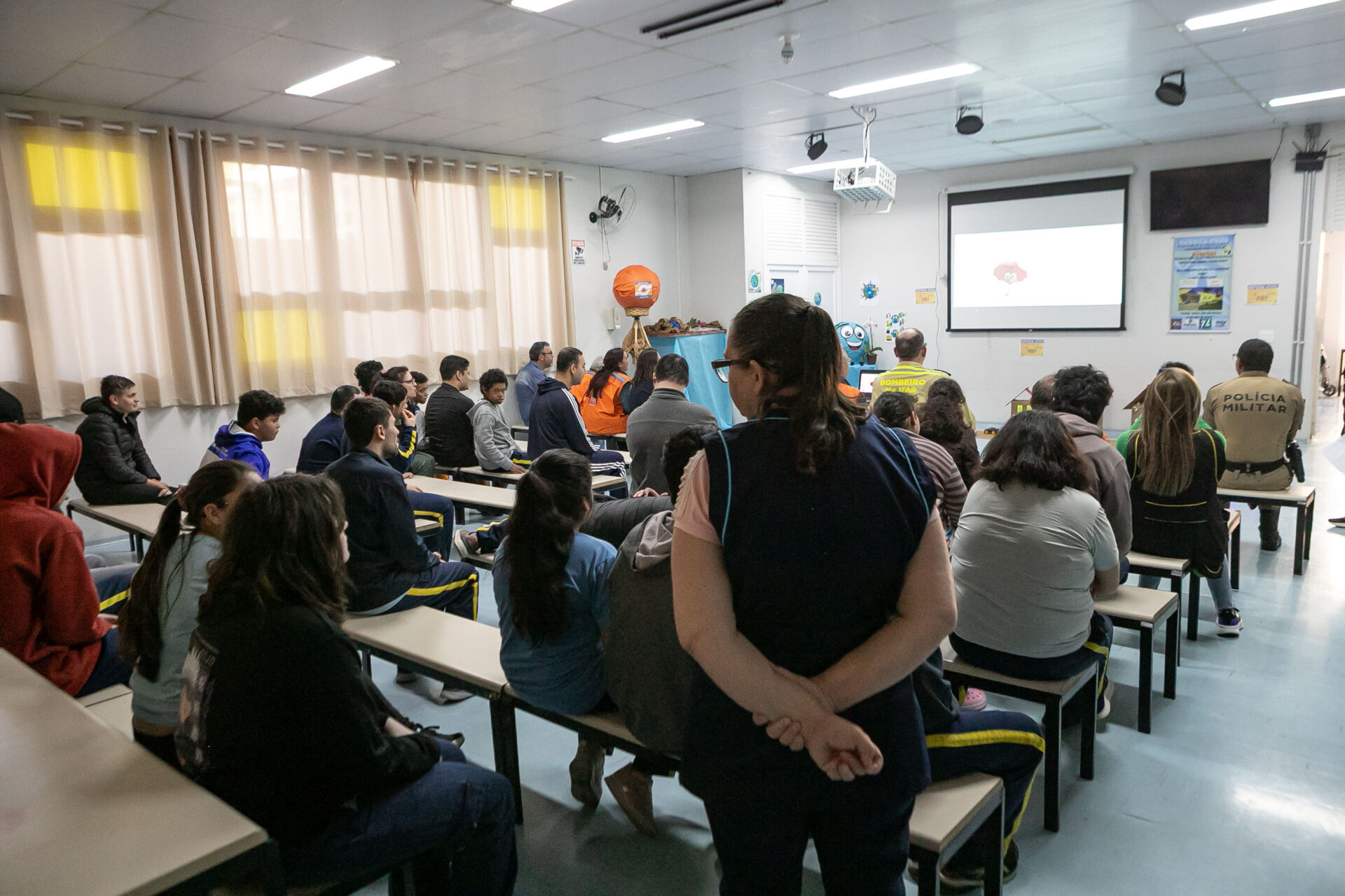 Brigadas Escolares chega a todo o Paraná na Semana de Redução de Risco de Desastres