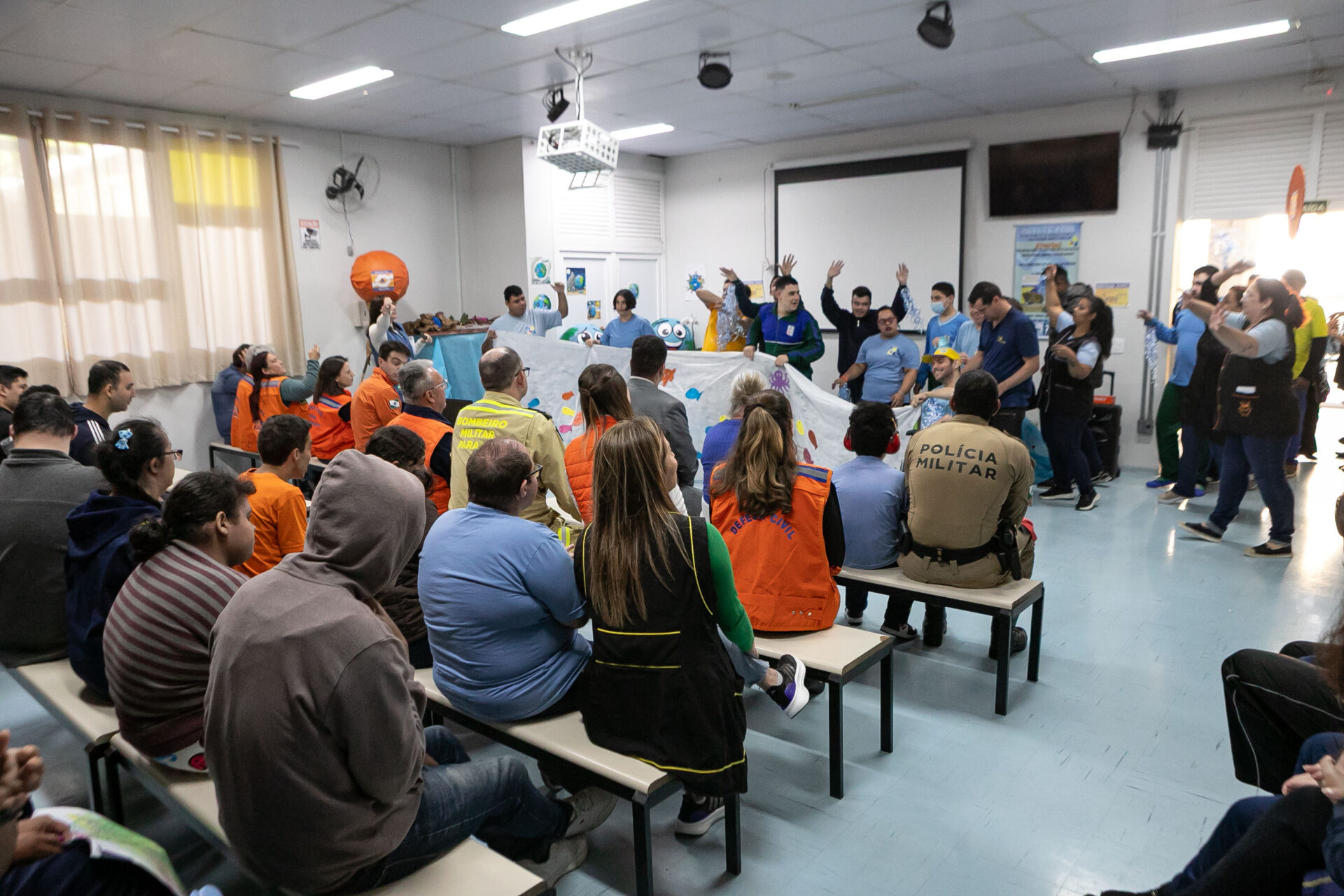Brigadas Escolares chega a todo o Paraná na Semana de Redução de Risco de Desastres