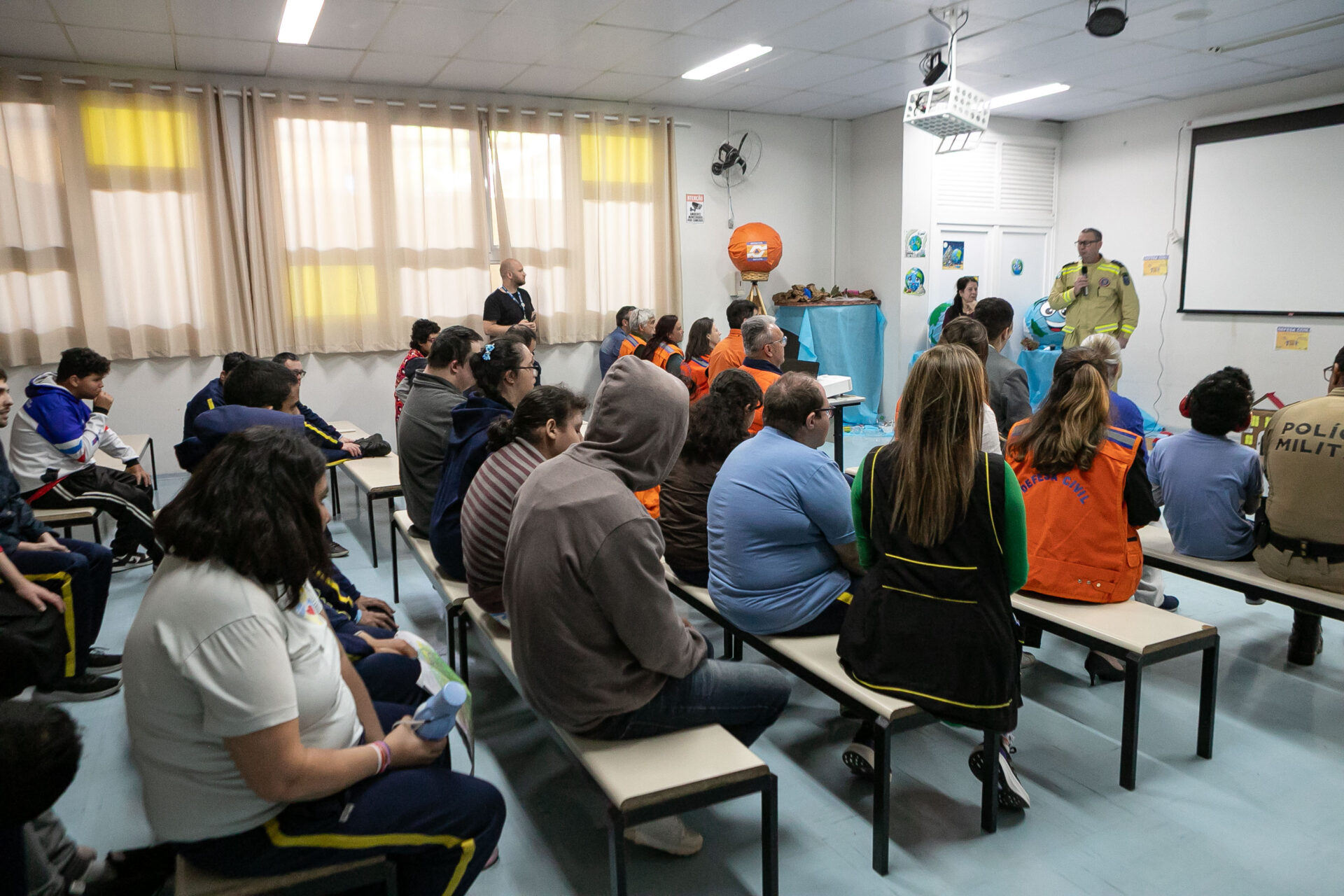 Brigadas Escolares chega a todo o Paraná na Semana de Redução de Risco de Desastres