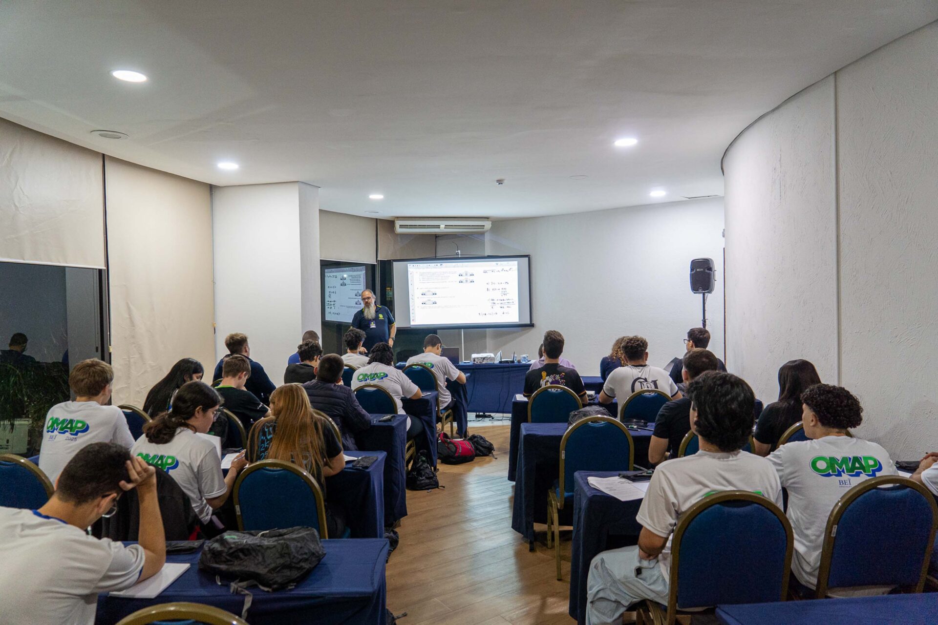 Imersão prepara alunos da rede estadual para Olimpíada Brasileira de Matemática