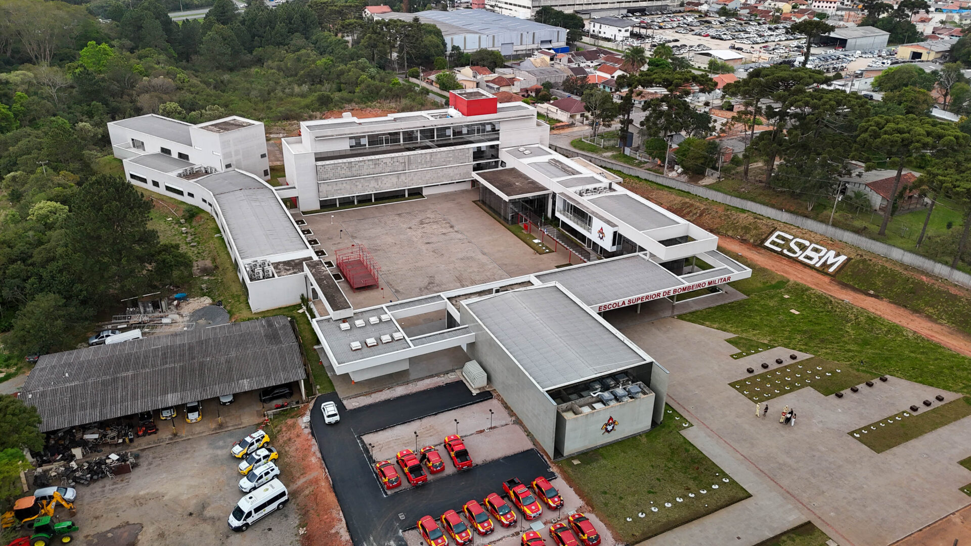 Escola Superior do CBMPR é um dos centros de formação mais modernos do Brasil