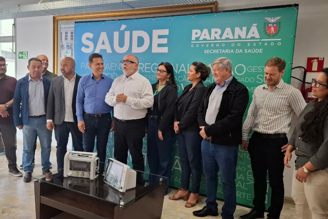 Estado entrega novos equipamentos para saúde pública da Ilha do Mel