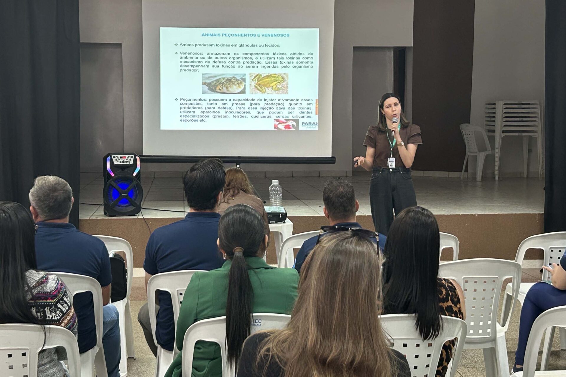 Prevenção de acidentes com escorpião mobiliza comunidade no Norte Pioneiro