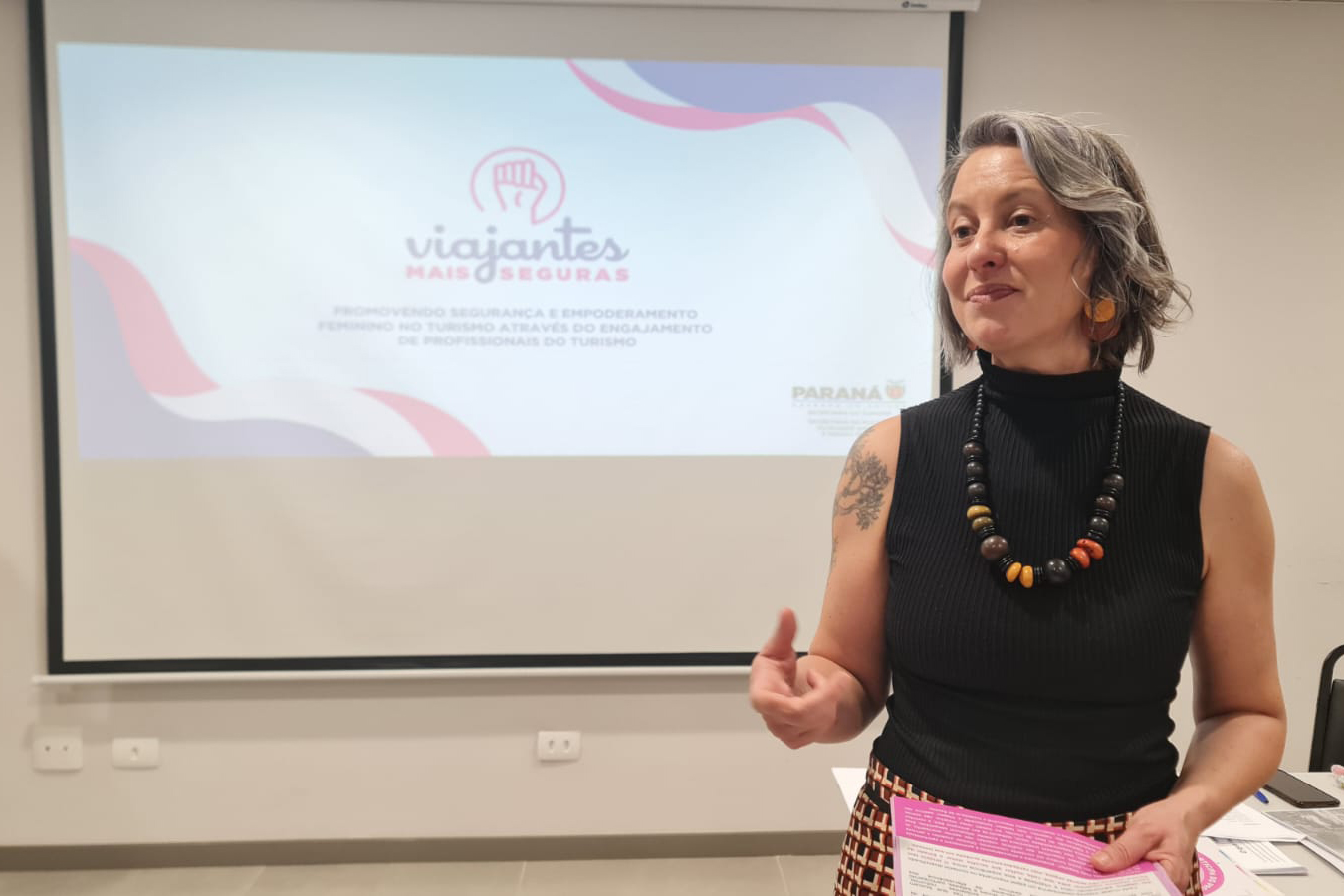 Evento em Maringá promove segurança e acessibilidade de mulheres no turismo