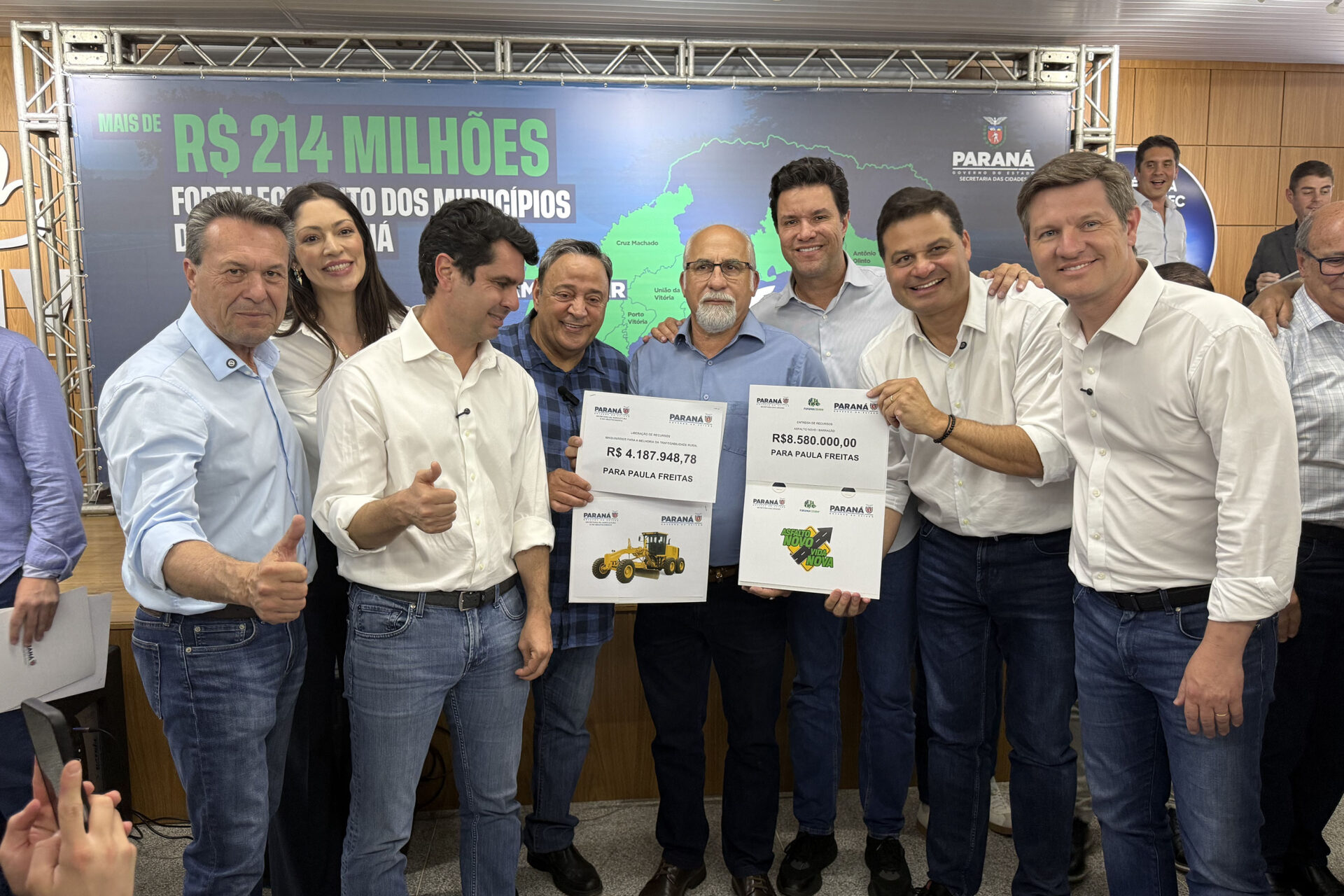 Estado autoriza licitações que somam R$ 284 milhões para municípios da região Sul
