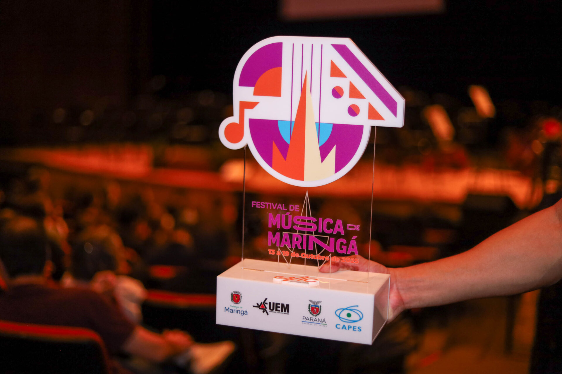 Orquestra Sinfônica do Paraná abre o Festival de Música de Maringá e encanta o público