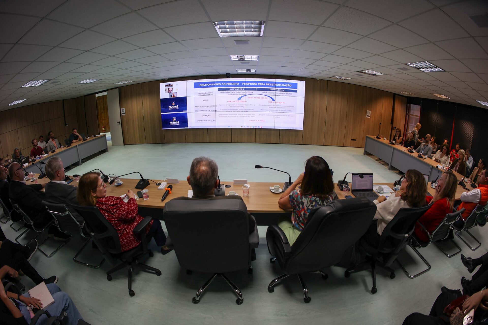 Estado recebe missão do Banco Mundial e apresenta avanços do projeto Paraná Eficiente