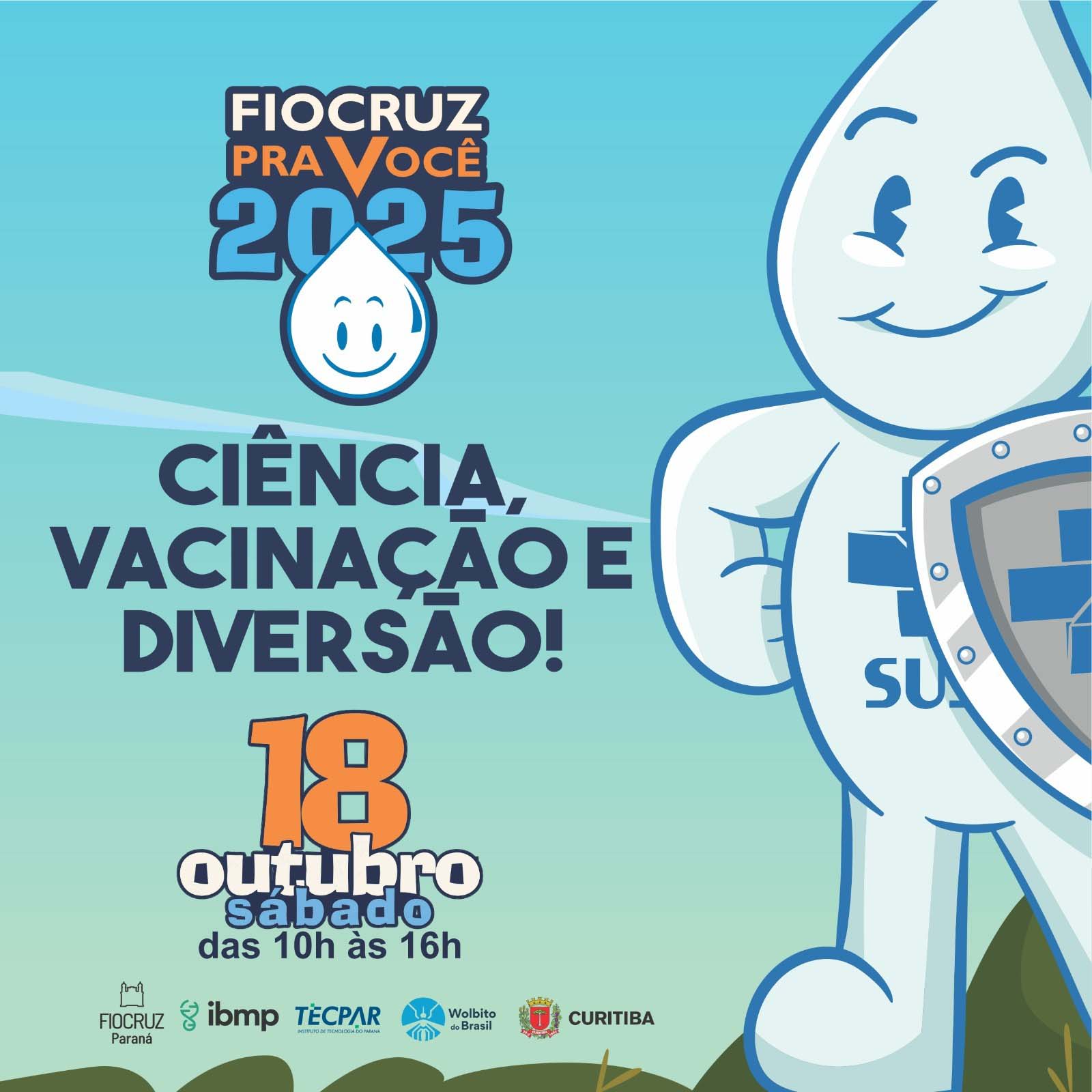 Parque Tecnológico da Saúde recebe evento gratuito de ciência e vacinação no dia 18
