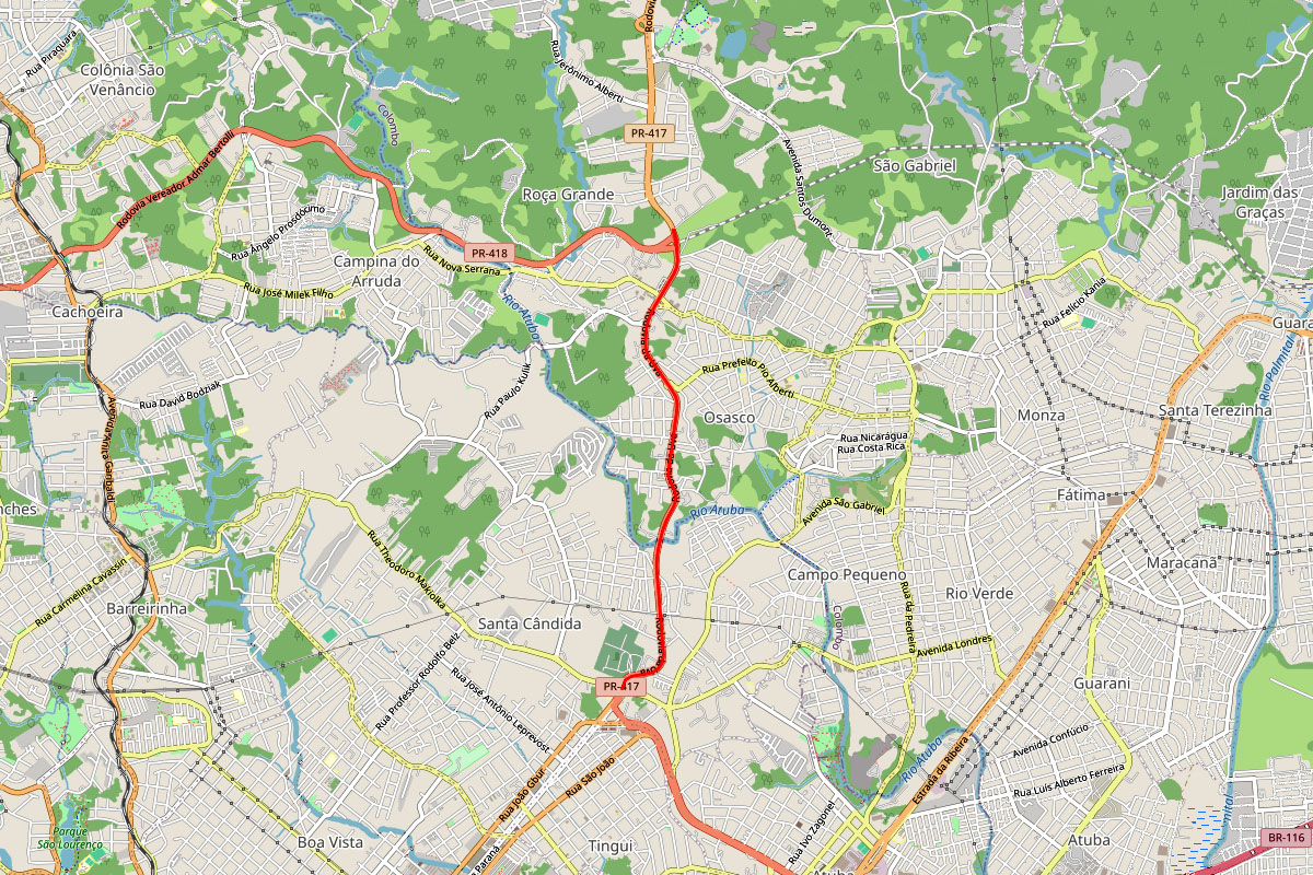 DER/PR publica edital de duplicação da Rodovia da Uva entre Curitiba e Colombo