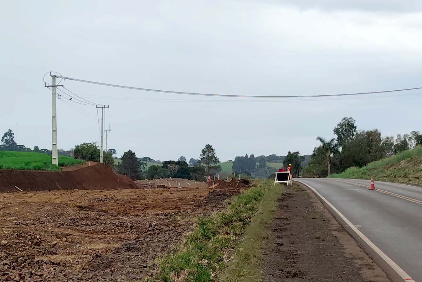 Entre Turvo e Palmeirinha: PRC-466 terá detonação de rochas na próxima quinta-feira