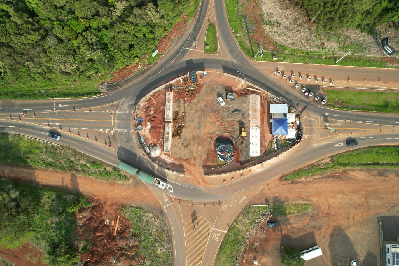 Nova duplicação da PRC-466 já está modernizando o perímetro urbano de Pitanga