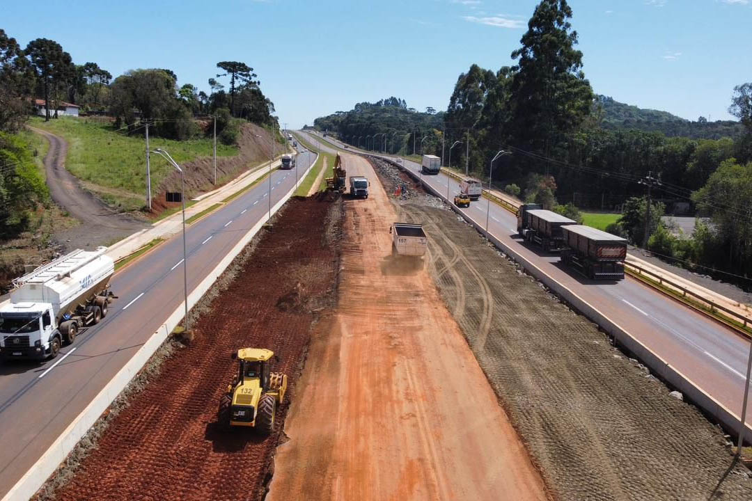 Nova duplicação da PRC-466 já está modernizando o perímetro urbano de Pitanga