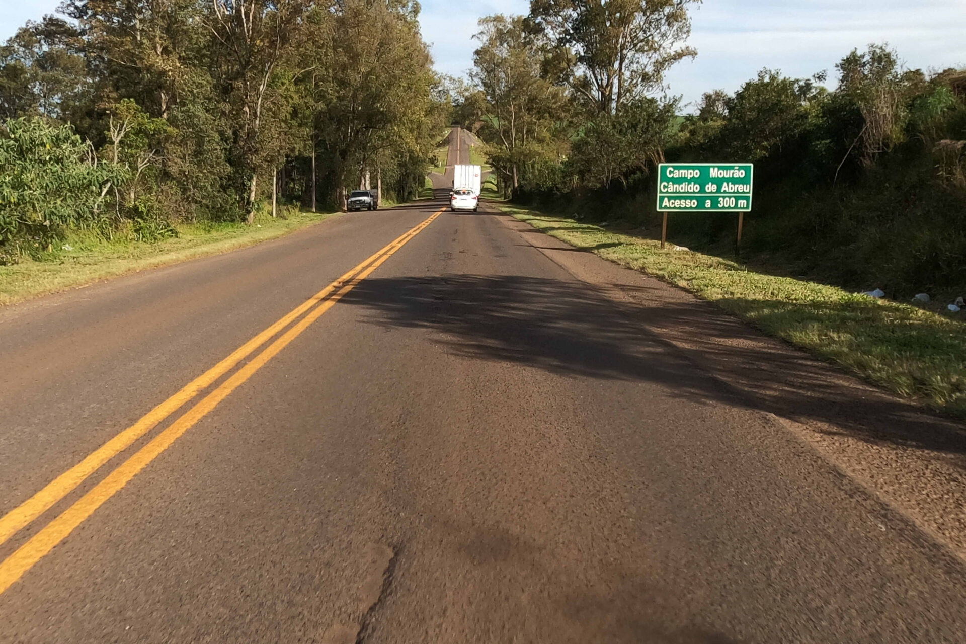 DER/PR homologa obra de restauração em concreto entre Manoel Ribas e Pitanga