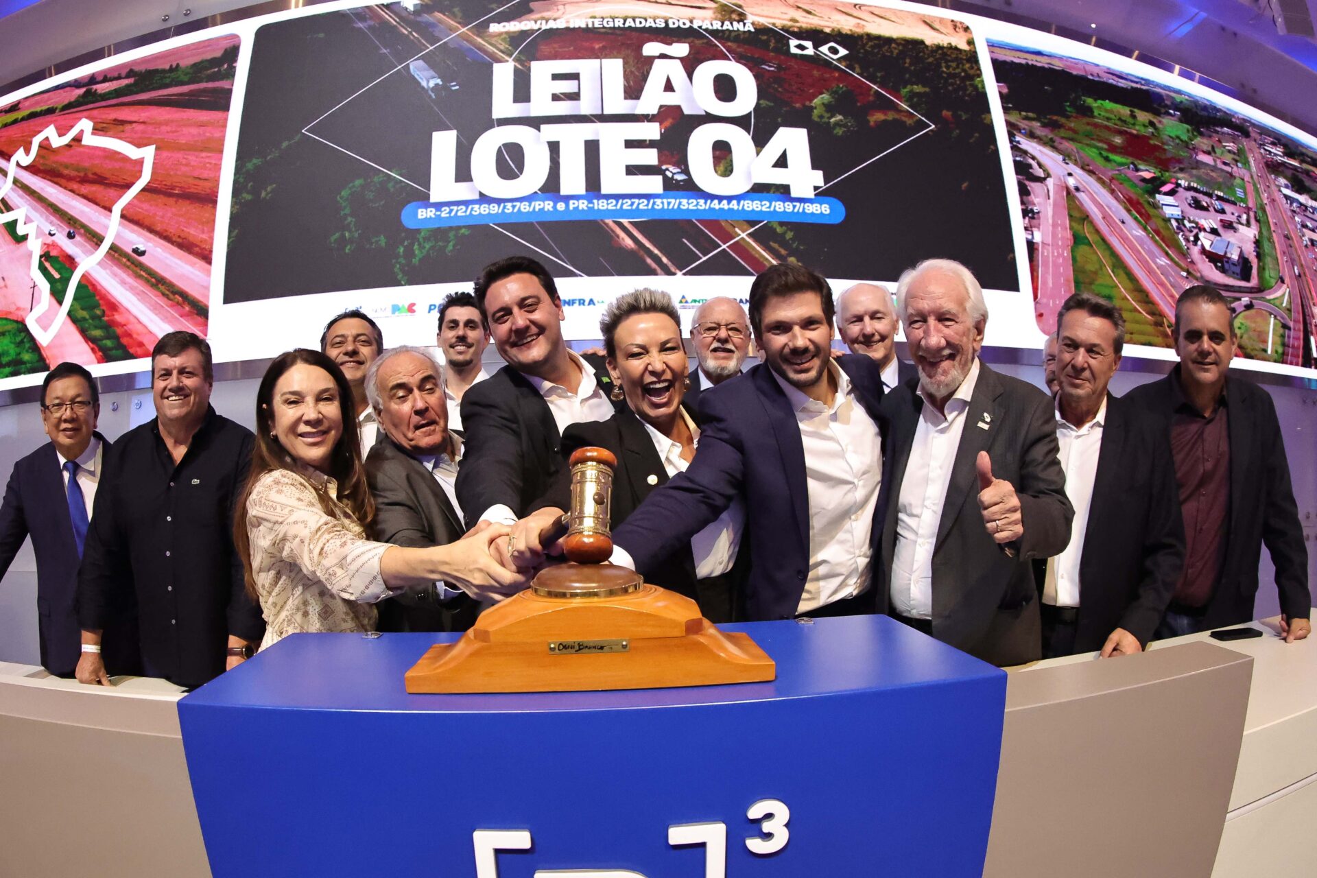 Com desconto de 21,3% sobre tarifa, EPR arremata Lote 4 e investirá R$ 18 bilhões no Paraná