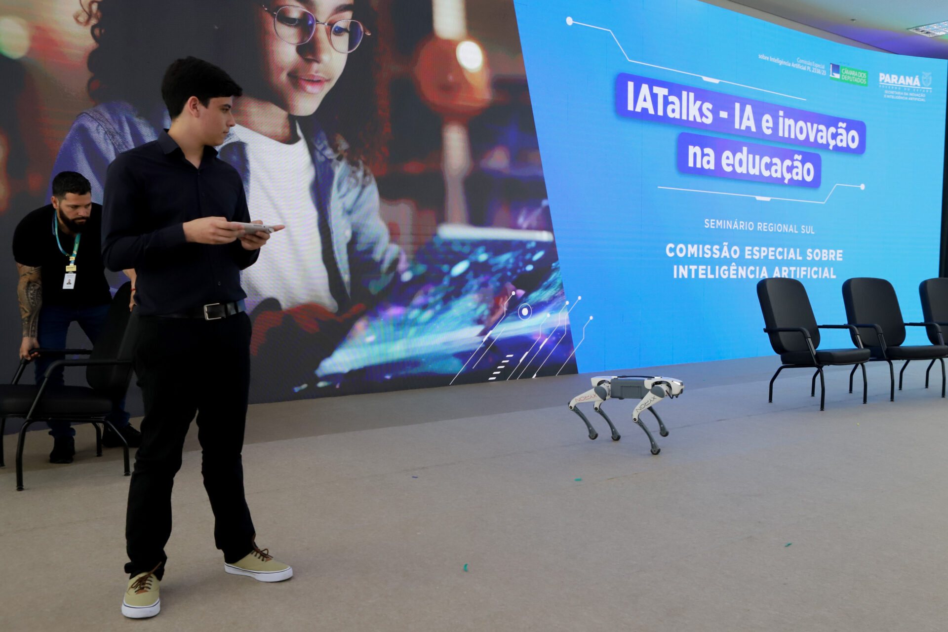 Com apoio do Estado, seminário debate Inteligência Artificial na educação