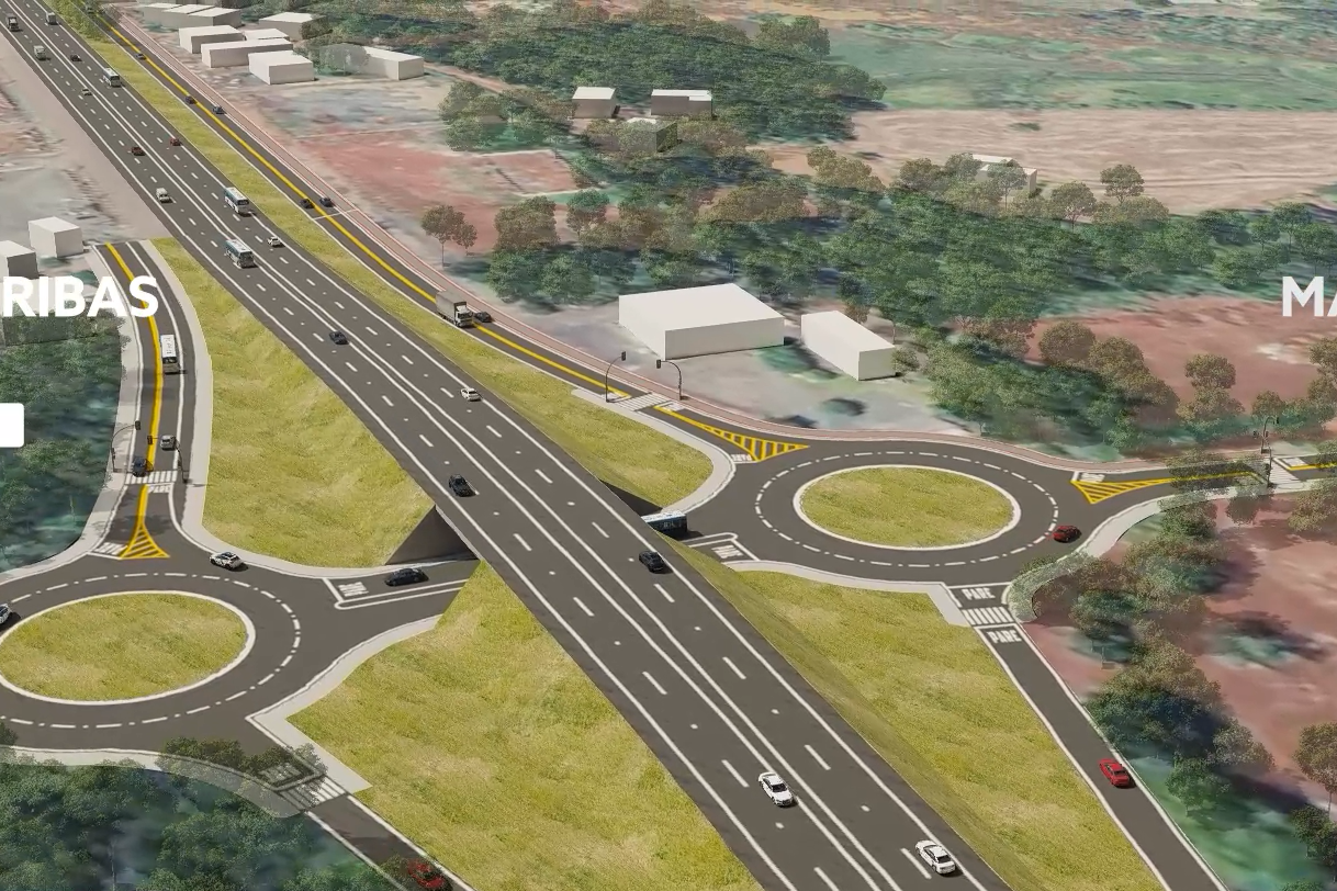 Nova duplicação da PRC-466 já está modernizando o perímetro urbano de Pitanga