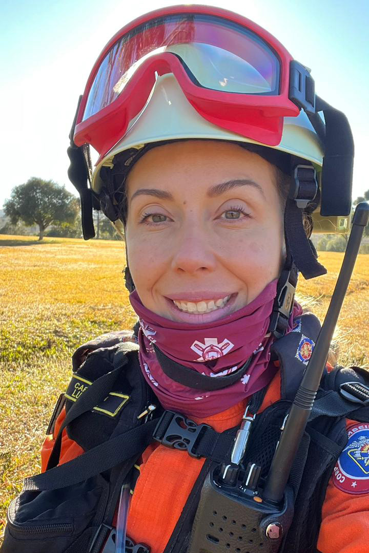 Capitã do CBMPR participa de curso referência nas Américas sobre incêndios florestais