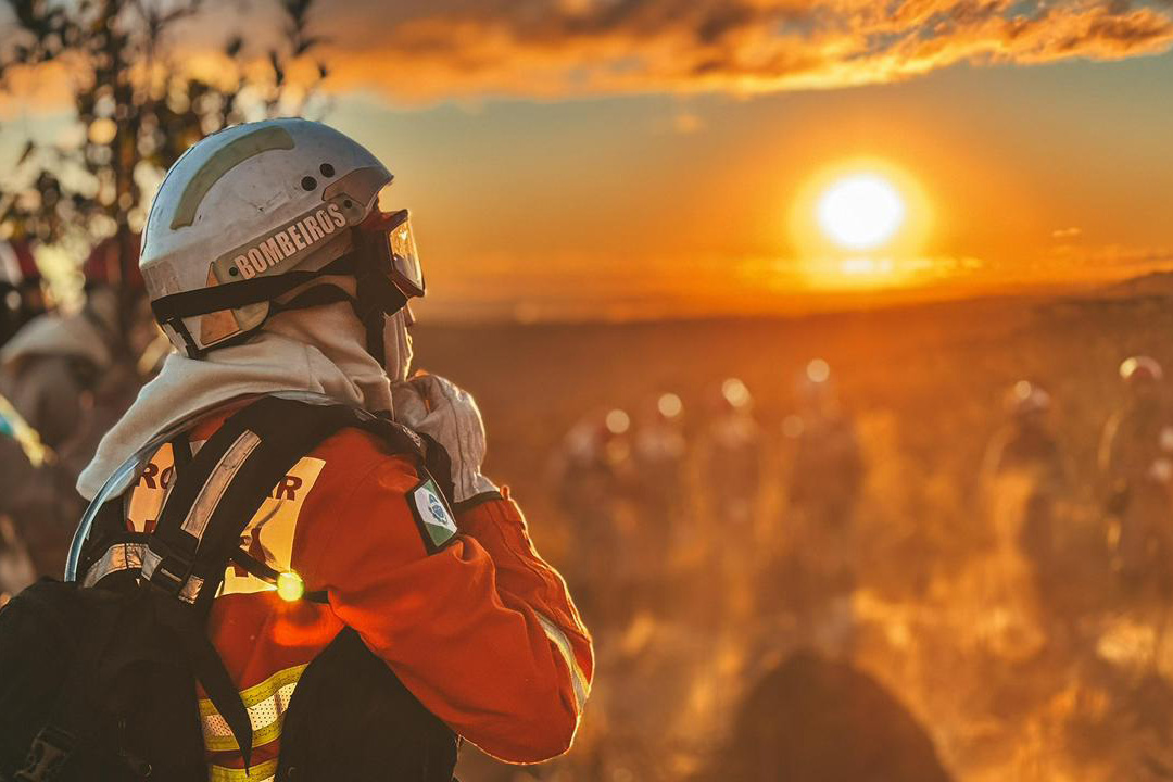Capitã do CBMPR participa de curso referência nas Américas sobre incêndios florestais