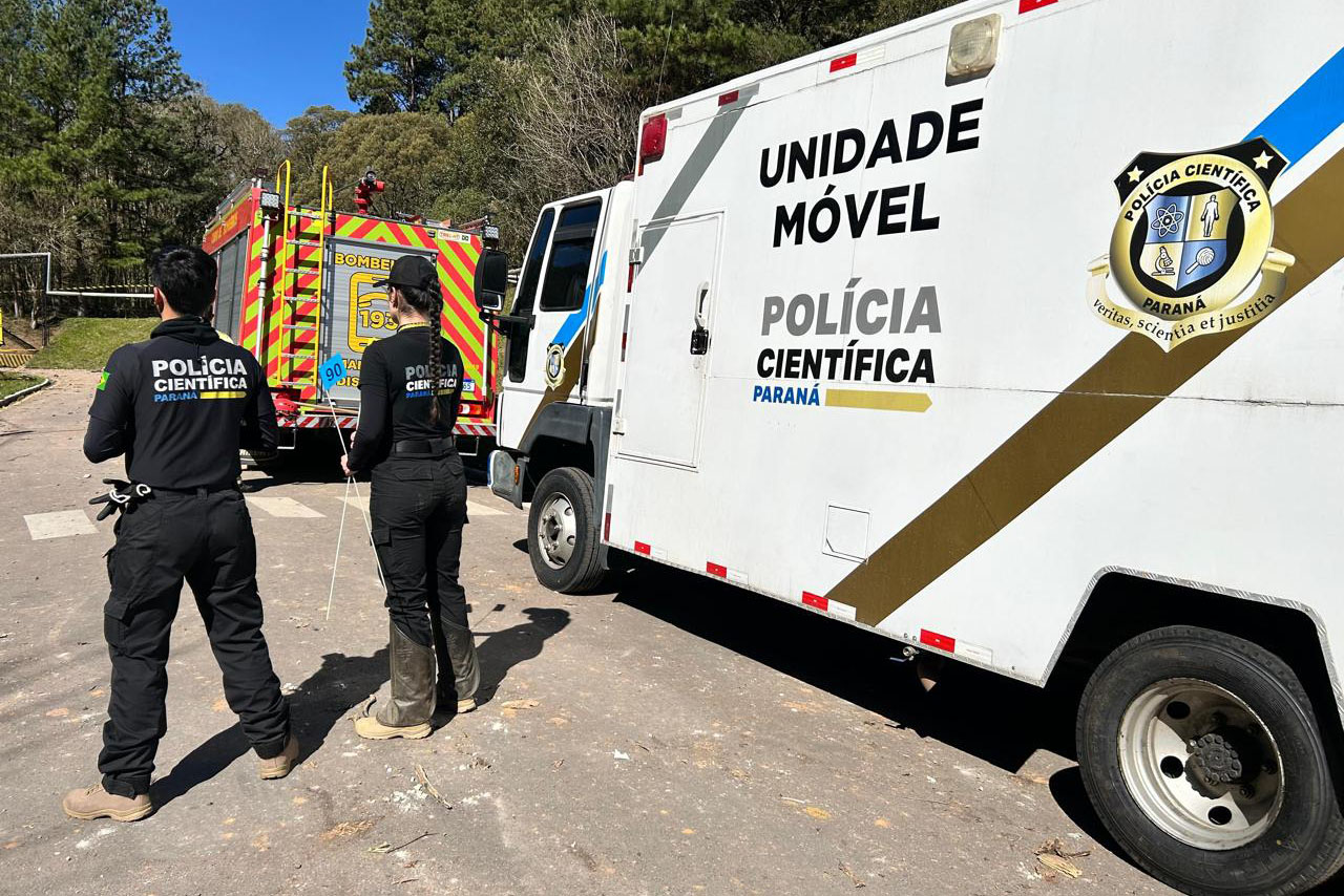 Módulo móvel da Polícia Científica do Paraná reforça perícia em campo com estrutura pioneira no país