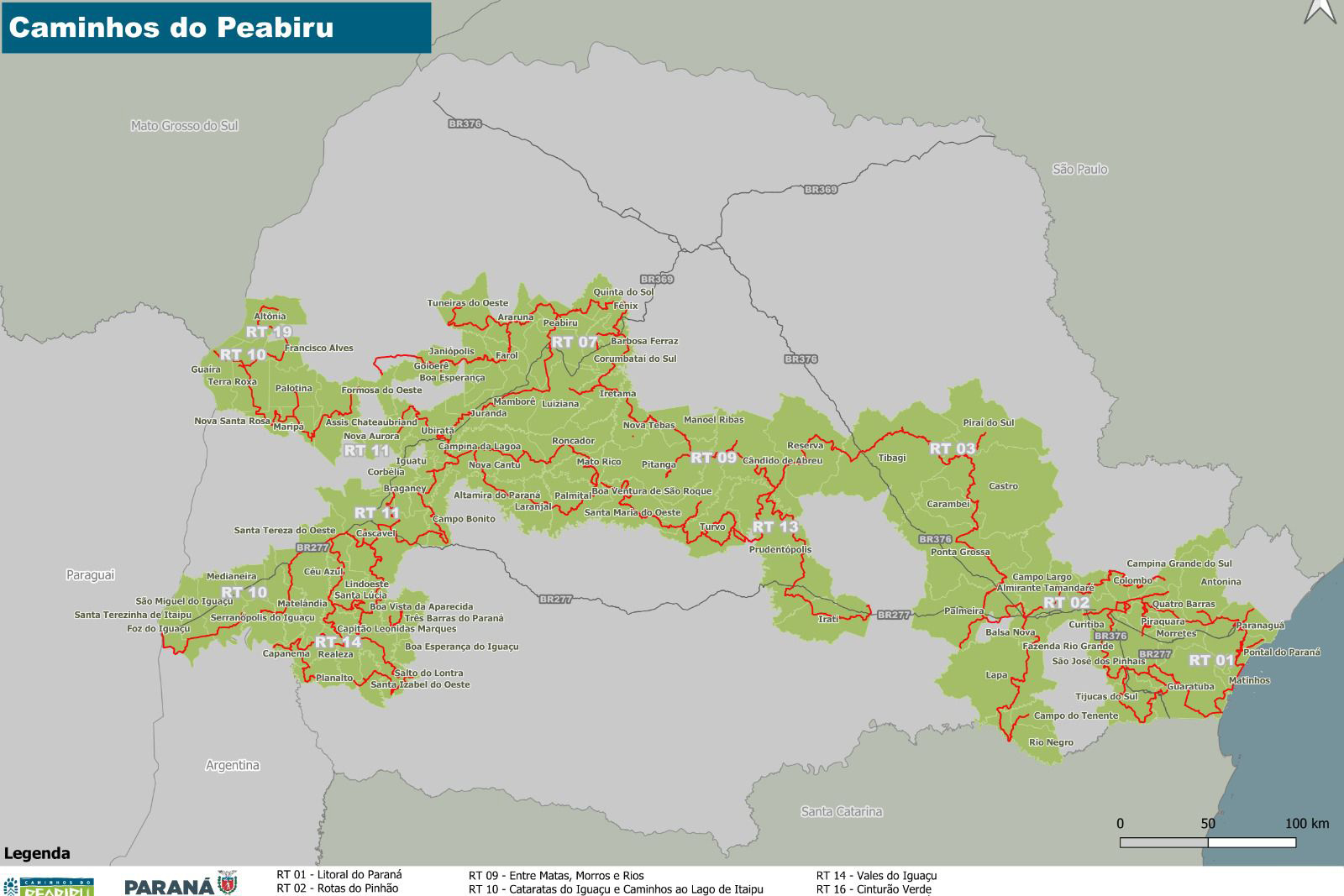 Primeira versão do traçado consolidado dos Caminhos do Peabiru é apresentada