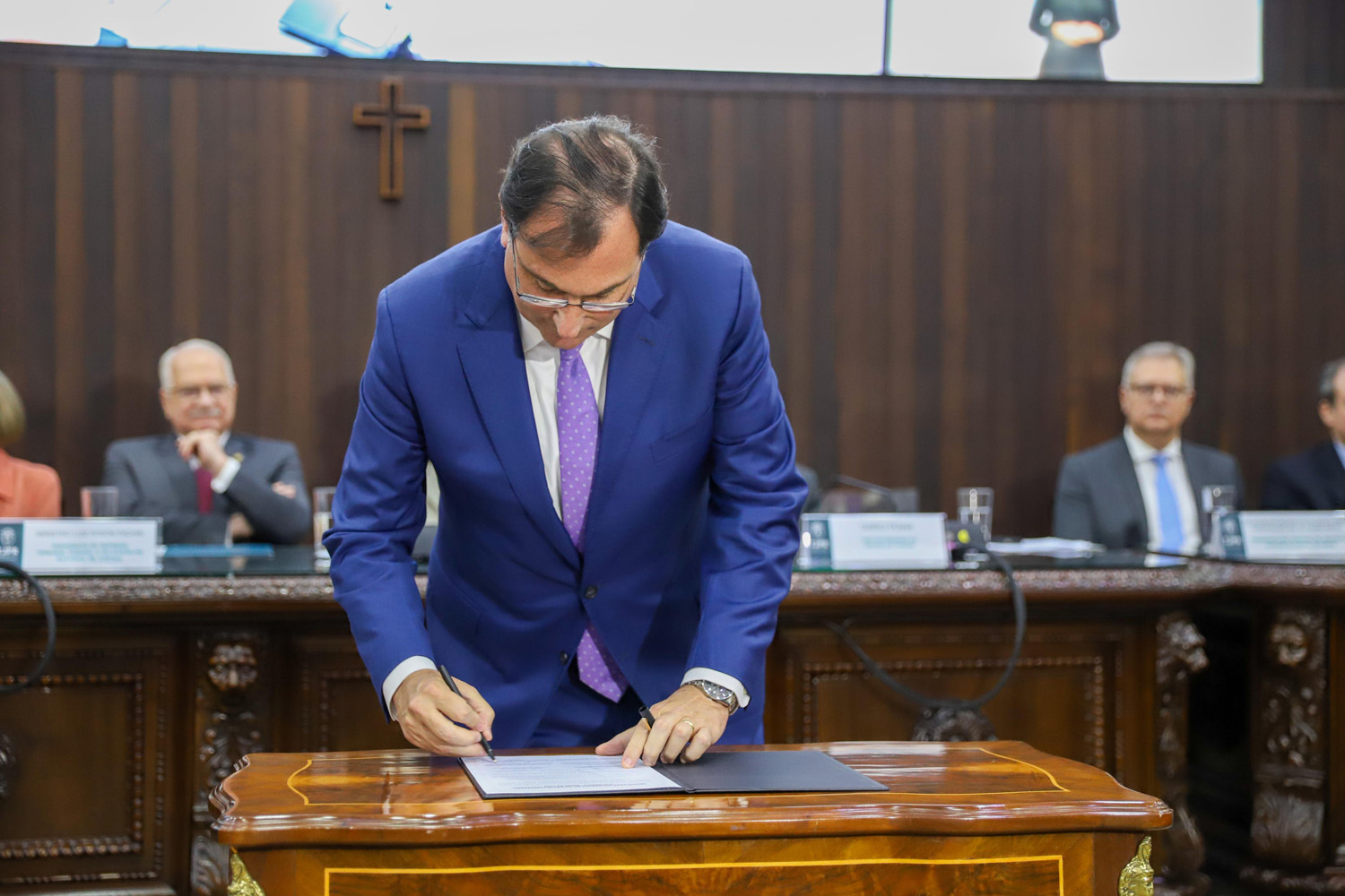 Darci Piana participa de cerimônia que moderniza tramitação de processos no TJPR