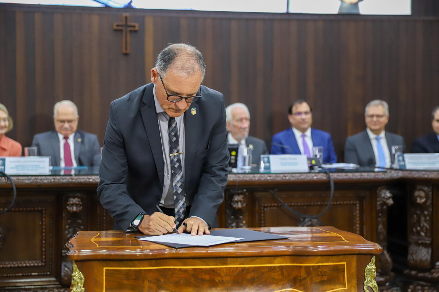 Darci Piana participa de cerimônia que moderniza tramitação de processos no TJPR