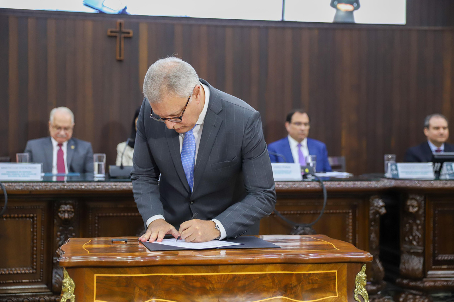 Darci Piana participa de cerimônia que moderniza tramitação de processos no TJPR