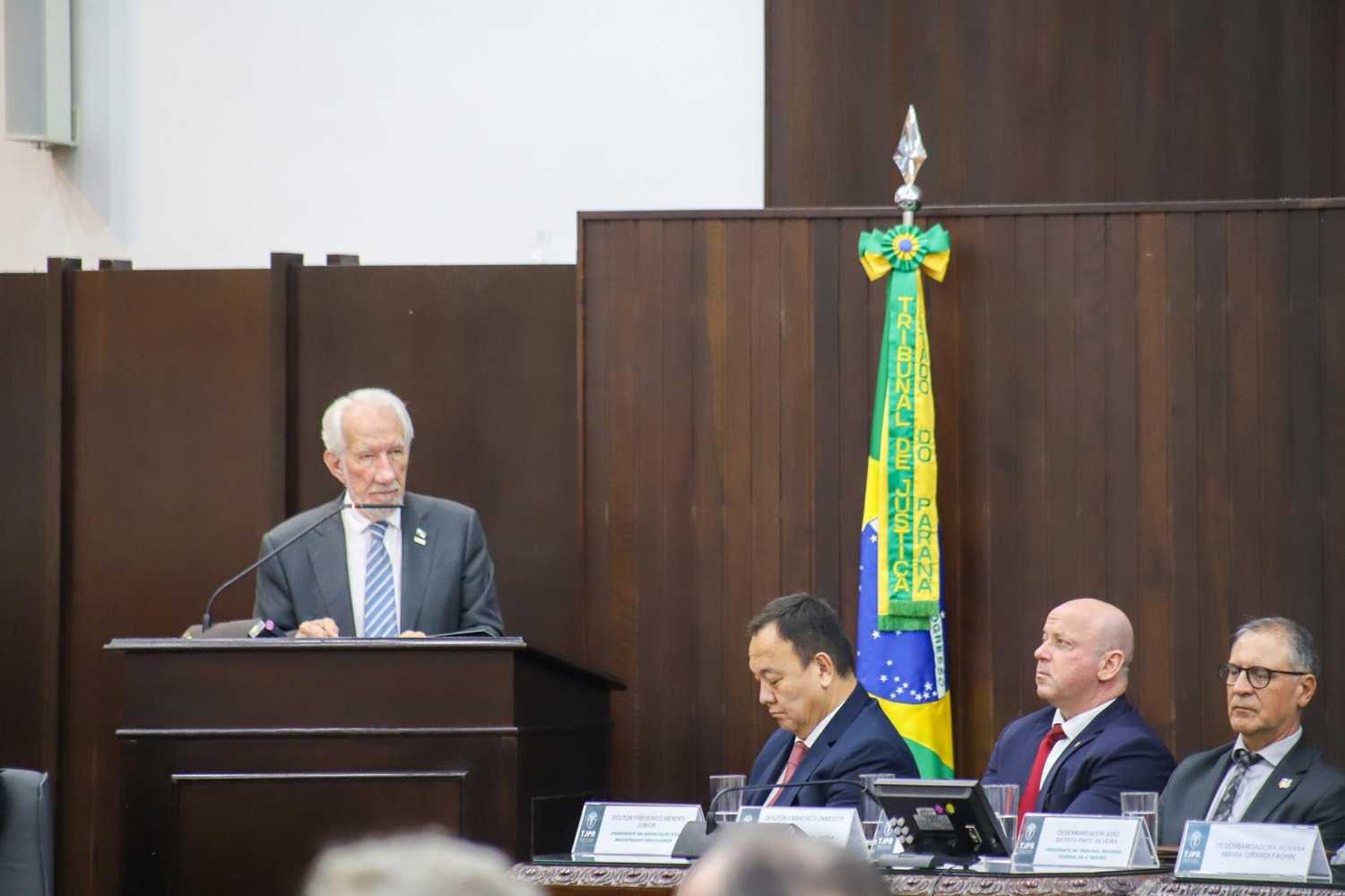 Darci Piana participa de cerimônia que moderniza tramitação de processos no TJPR