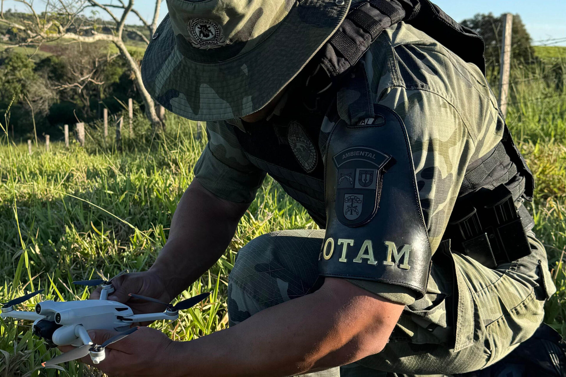 Satélite e drones elevam eficiência da PMPR contra crimes ambientais